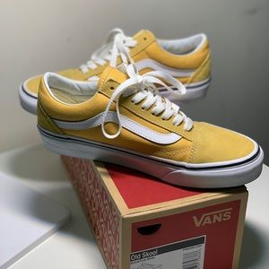 Old Skool Vans Ochre/True White (Yellow)